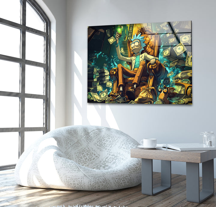 Rich Rick Sanchez Glass Wall Art glass photo prints, glass picture prints
