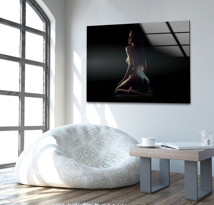 Erotic drawings combined with sexy artwork for refined interiors
