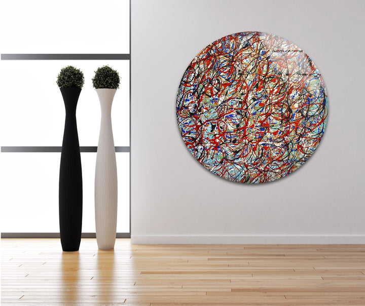 Abstract Art Pablo Picasso Glass Wall Art
