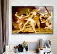 Mythological The Youth of Bacchus Tempered Glass Wall Art