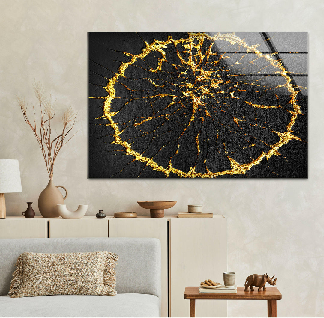 Elegant Abstract Glass Artwork Pieces