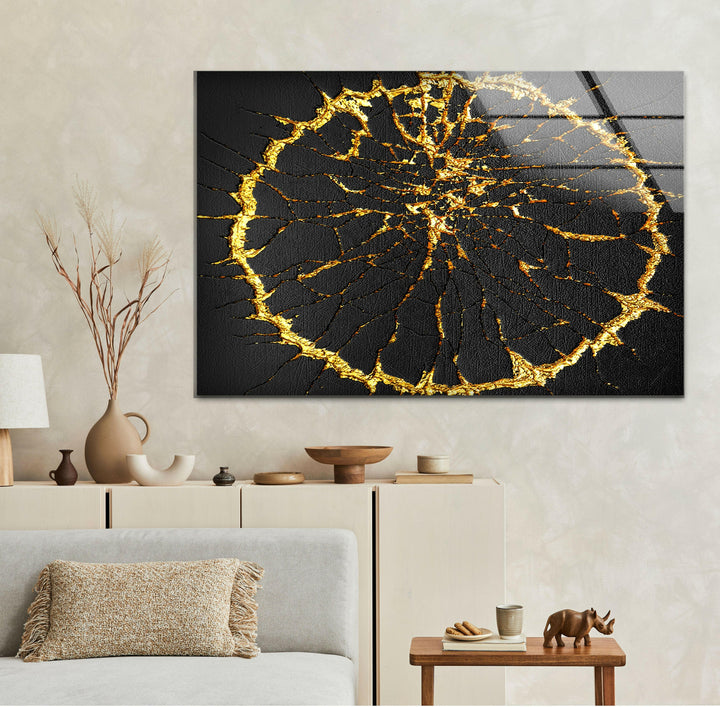 Elegant Abstract Glass Artwork Pieces