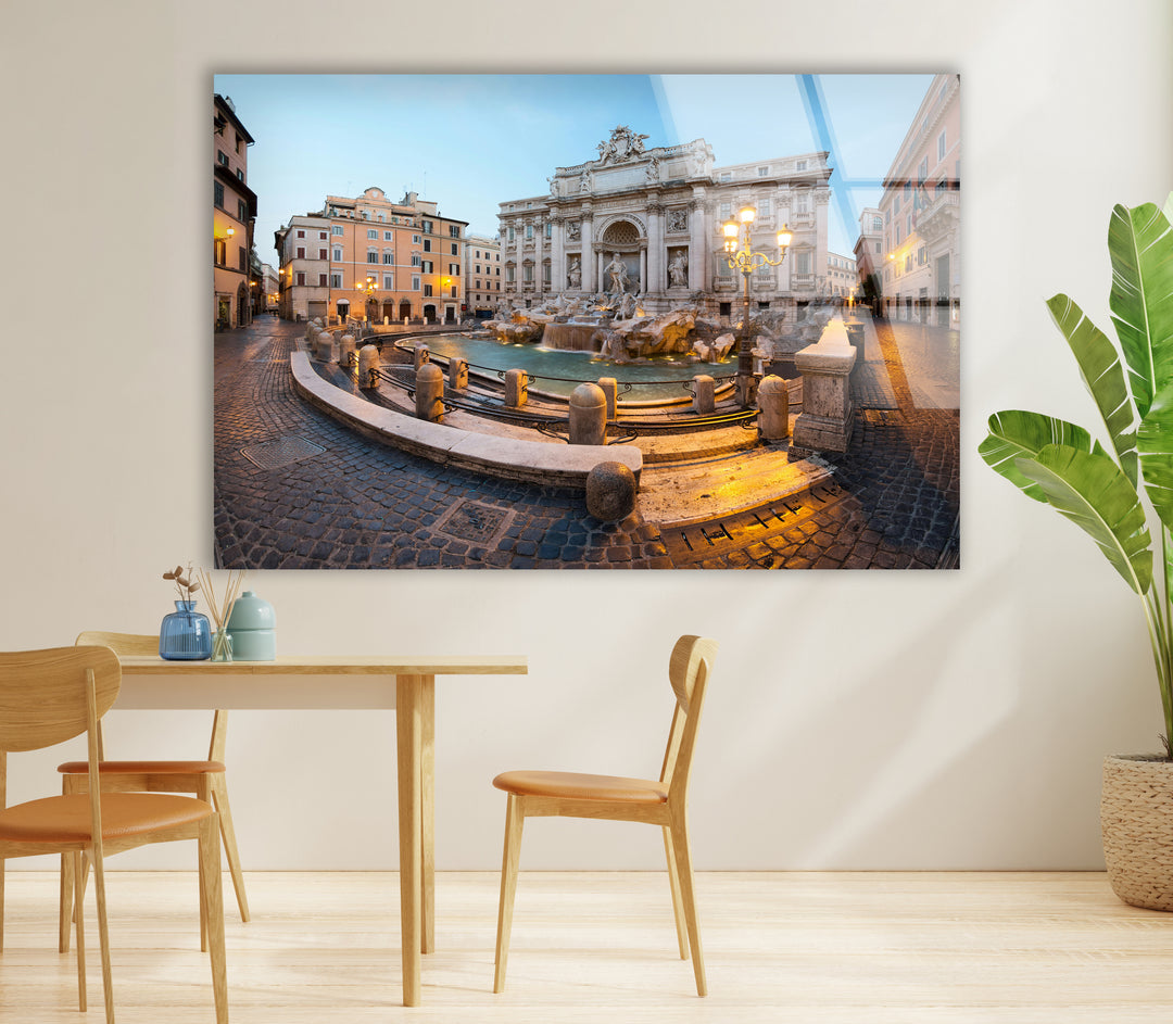 Glaswandkunst am Trevi-Brunnen – Kultiges Wahrzeichen Roms