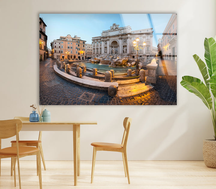 Glaswandkunst am Trevi-Brunnen – Kultiges Wahrzeichen Roms