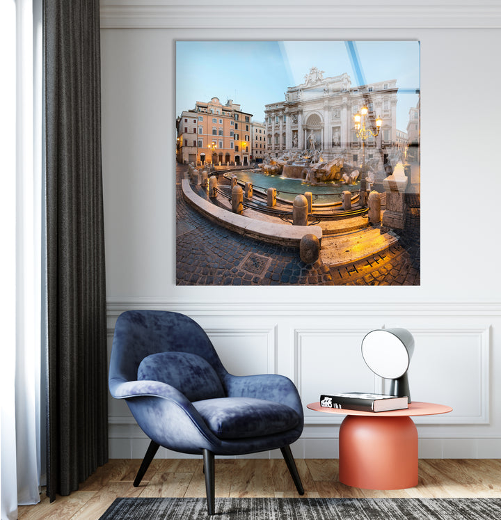 Glaswandkunst am Trevi-Brunnen – Kultiges Wahrzeichen Roms