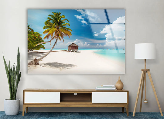 Celestial Bloom Wall Art – Dreamy Glass Print - MyPhotoStation