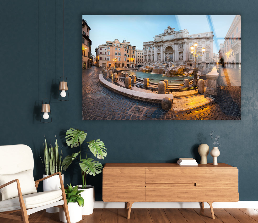 Glaswandkunst am Trevi-Brunnen – Kultiges Wahrzeichen Roms