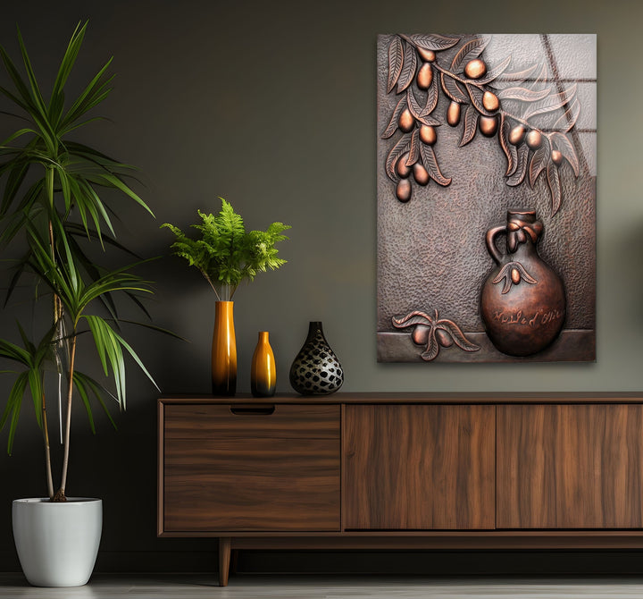 Bronze Art Glass Wall Art glass pictures for Wall, glass prints wall art
