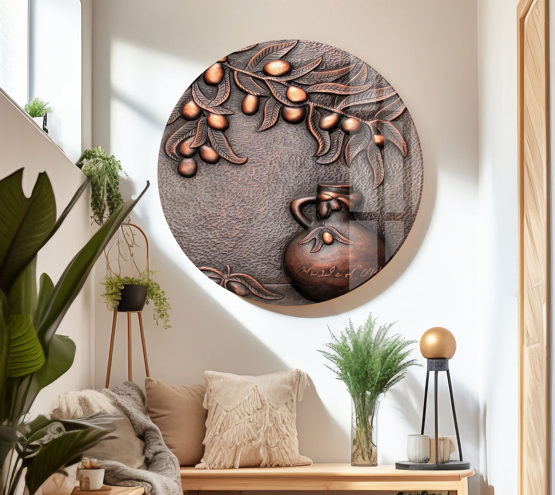 Bronze Art Glass Wall Art glass image printing, glass prints from photos
