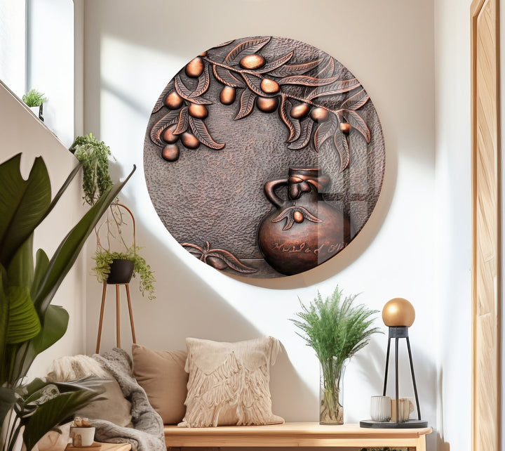 Bronze Art Glass Wall Art glass image printing, glass prints from photos
