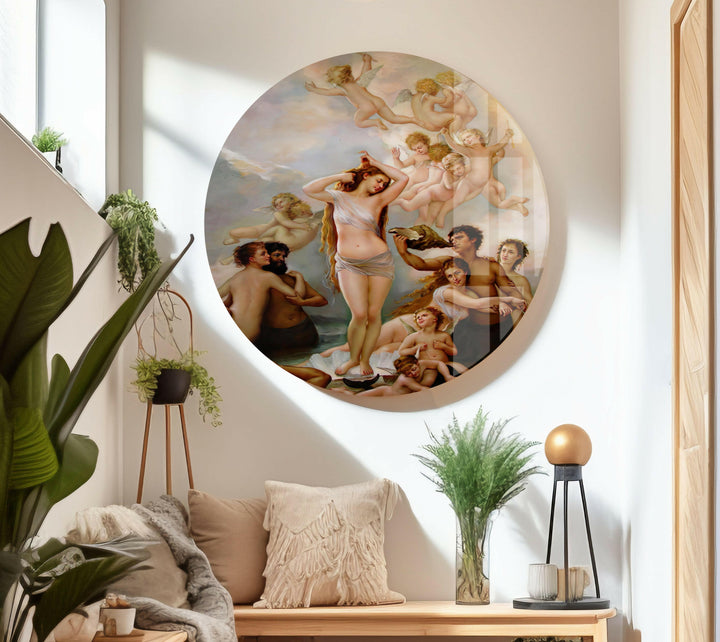 Botticelli Die Geburt der Venus Glaswandkunst