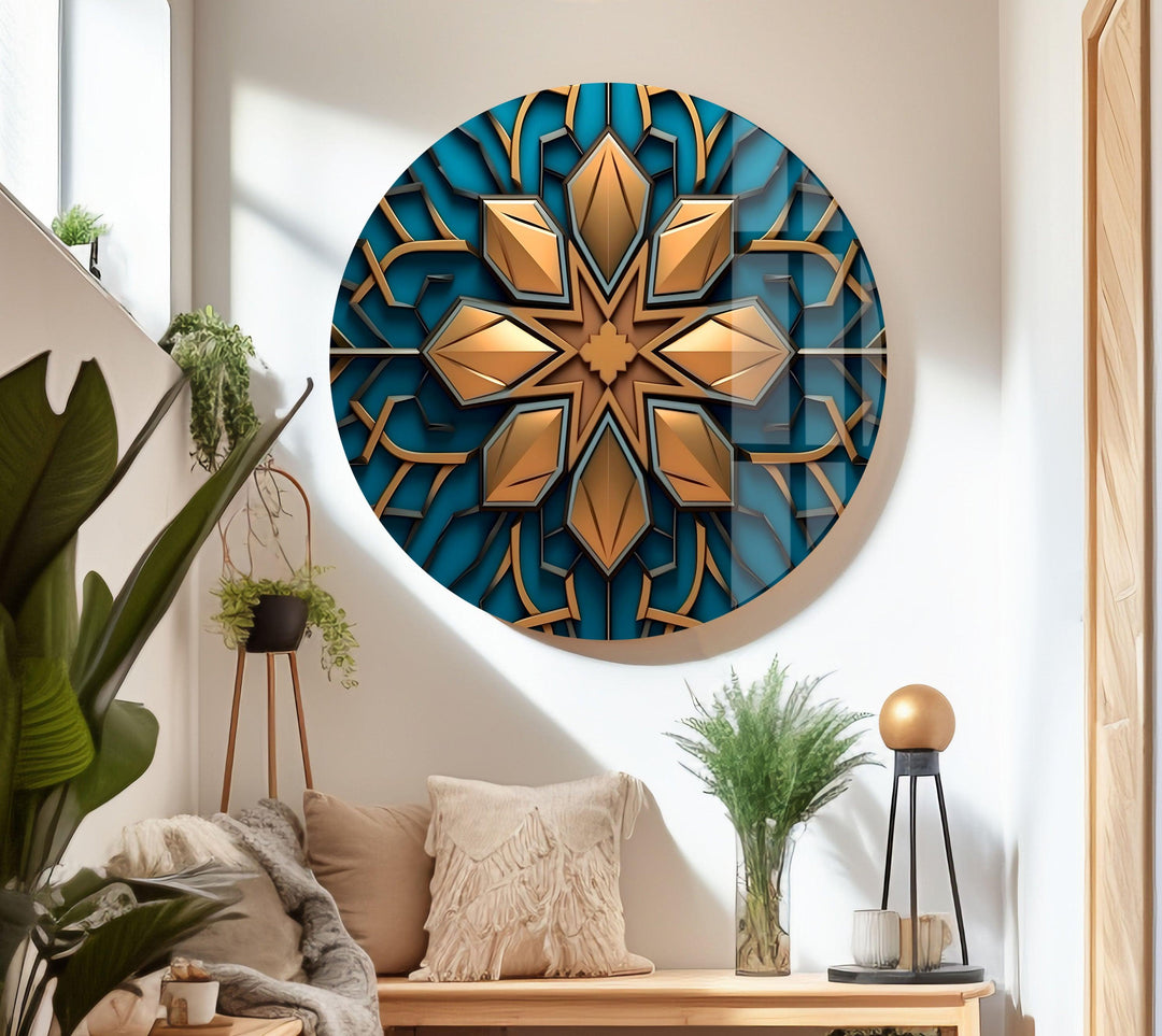 Mandala Design Glass Wall Art art glass wall art, glass wall art pictures