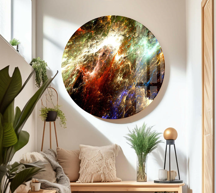 Storm Lightning Abstract Impressive Large Glass Photo Prints