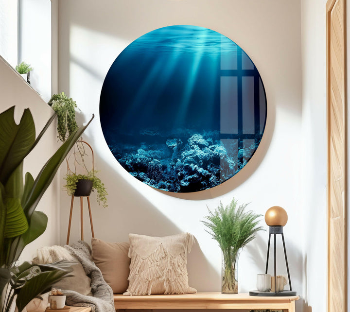 Tranquil Deep-Sea Wonders – A Stunning Wall Art
