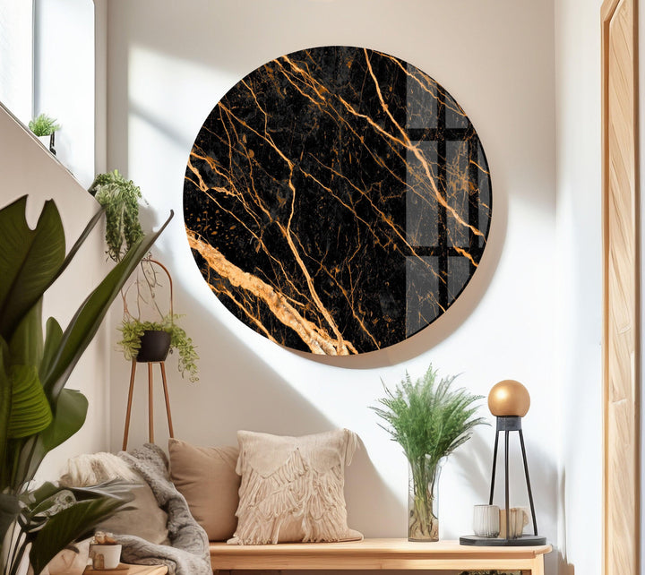 round marble Glass Art & Glass Wall Pictures