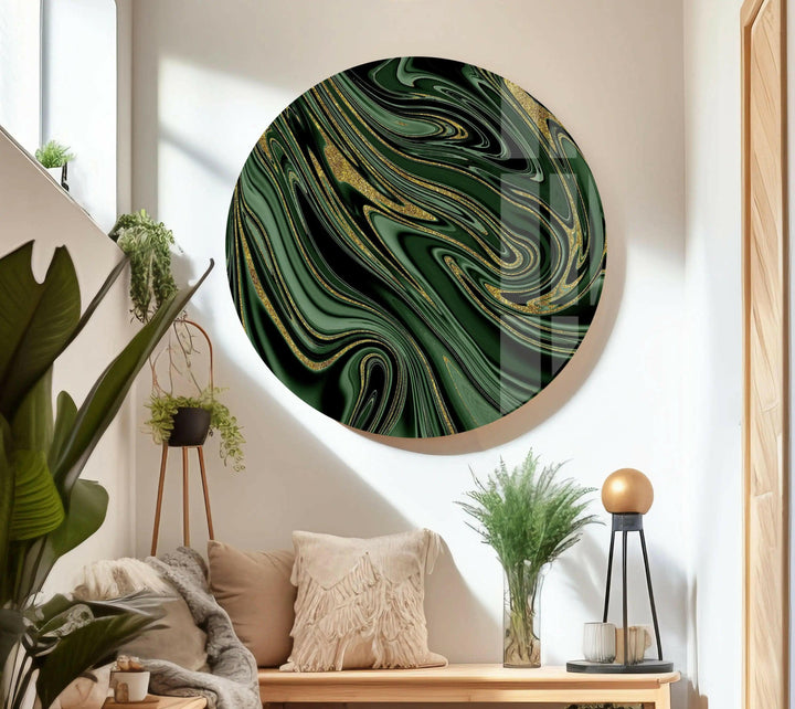 Large Glass Artwork for Living Rooms