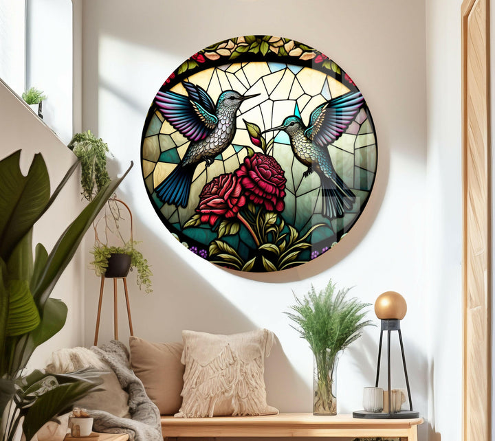 Hummingbird Glass Wall Art glass photo prints, glass picture prints