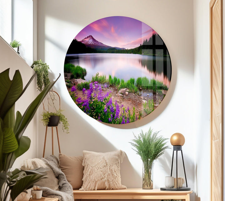 Large landscape wall art transforming spaces with bold, immersive depictions of natural landscapes

