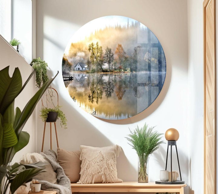 Artistic landscape art blending creativity with breathtaking natural imagery for any decor style


