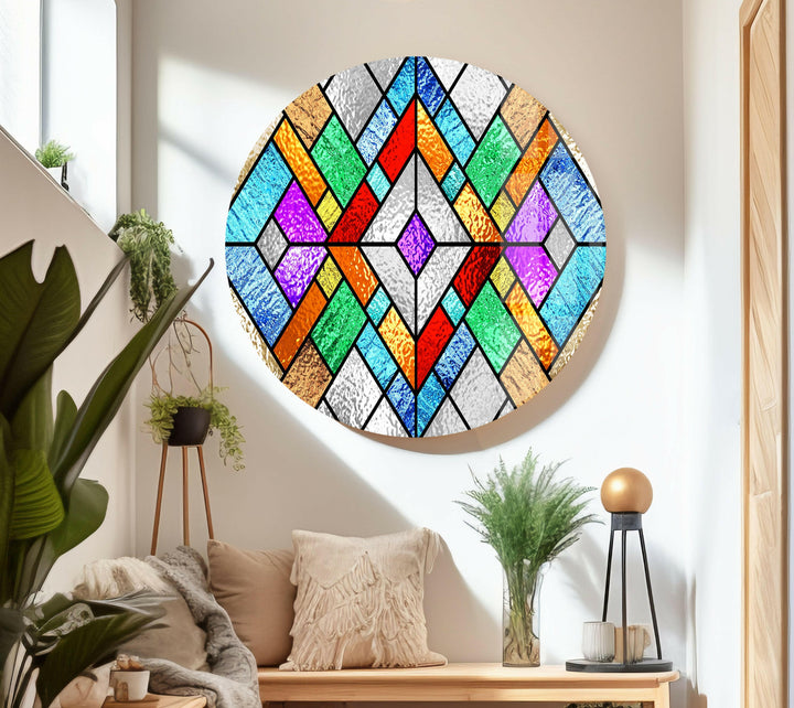Stained Colored Window Glass Wall Art art glass wall art, glass wall art pictures
