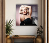 Marilyn Monroe Portrait Tempered Glass Wall Art