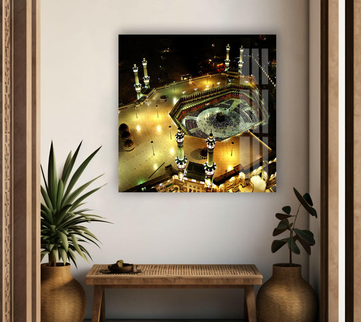 Mecca Kaaba Glass Art Painting Collections