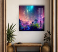 Pandora Galaxy Tempered Glass Wall Art