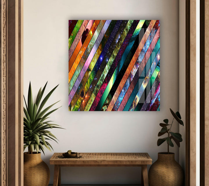Stained Space Glass Wall Art custom glass photo prints, large glass prints