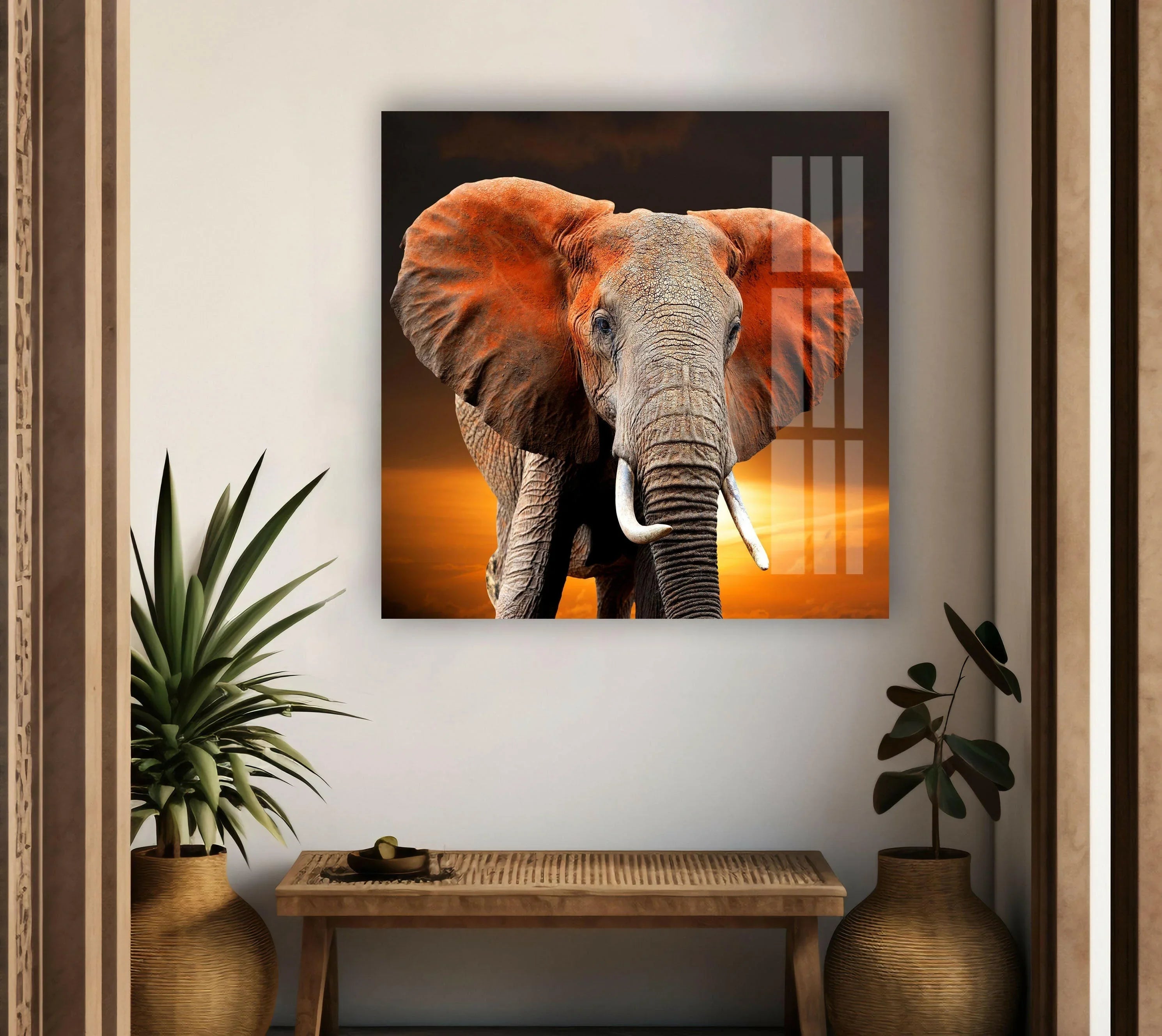 Elephant Wall Art - Stunning Wildlife & Abstract Glass Prints