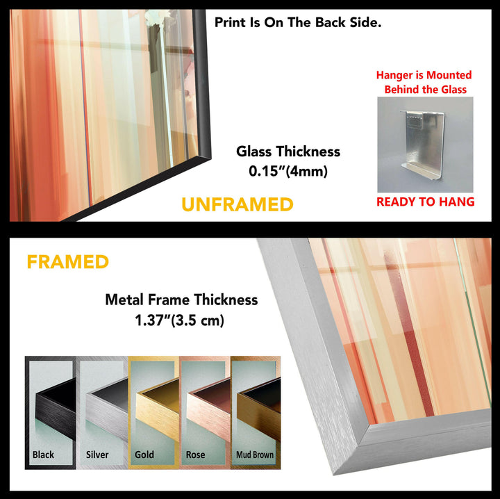 Flower Oil Painting Glass Wall Art, Glass Printing Wall Art, Print photos on glass
