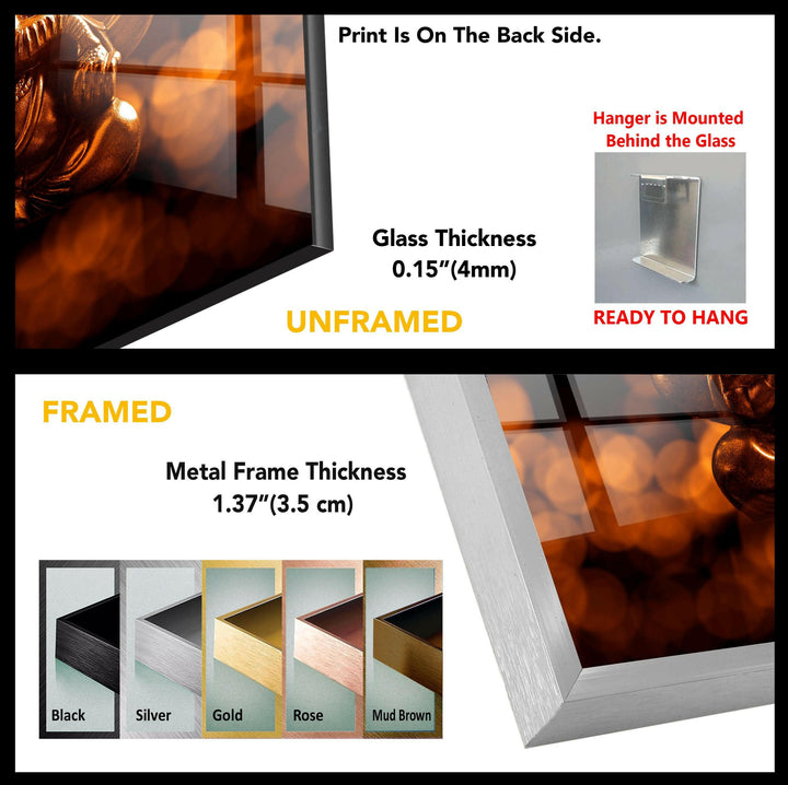 Lord Ganesha Tempered Glass Wall Art - MyPhotoStation