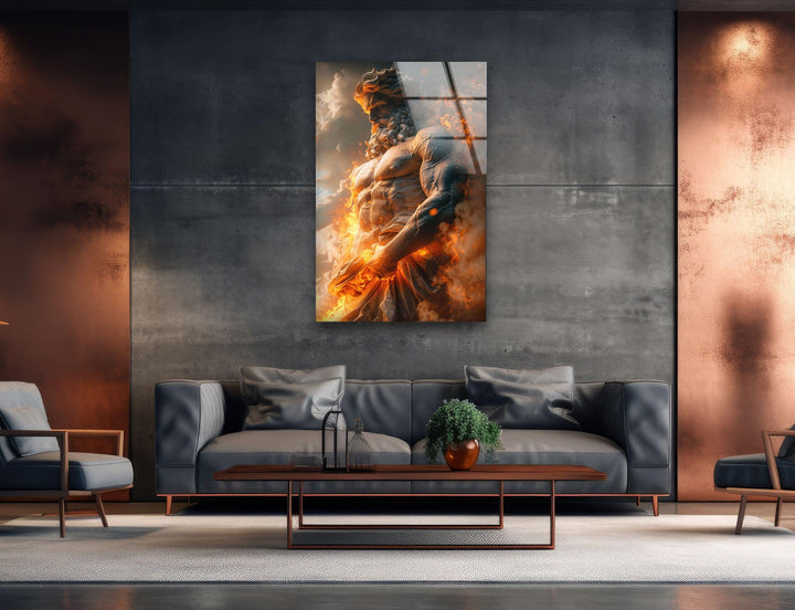 Zeus Glass Wall Art glass pictures for Wall, glass prints wall art
