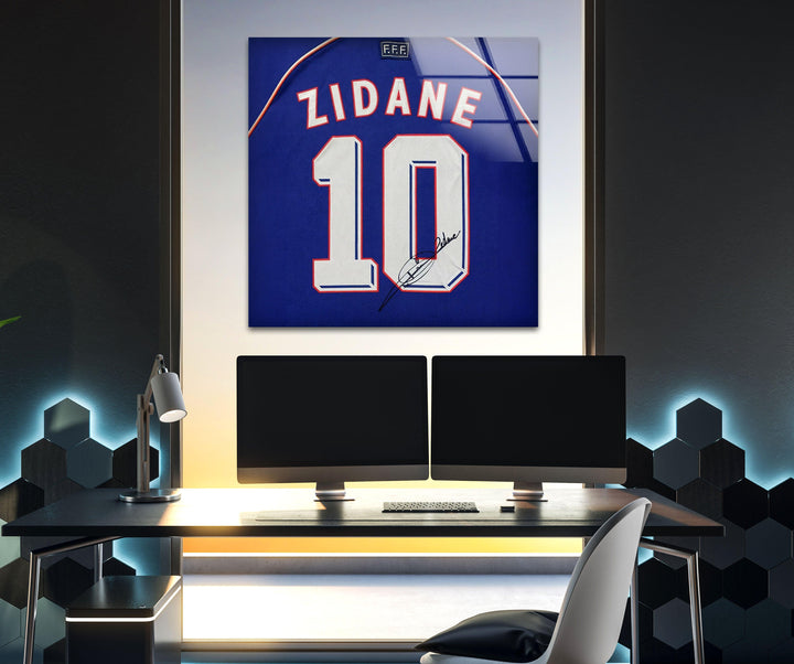 Zidane Glass Wall Art art glass wall art, glass wall art pictures
