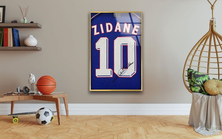 Zidane Glass Wall Art glass pictures for Wall, glass prints wall art
