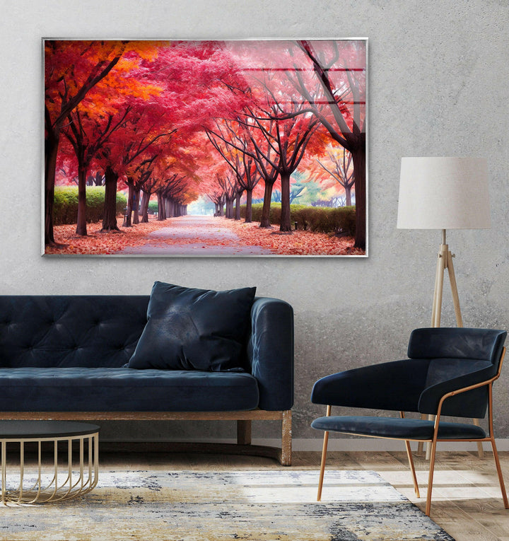 Artistic landscape art blending creativity with breathtaking natural imagery for any decor style

