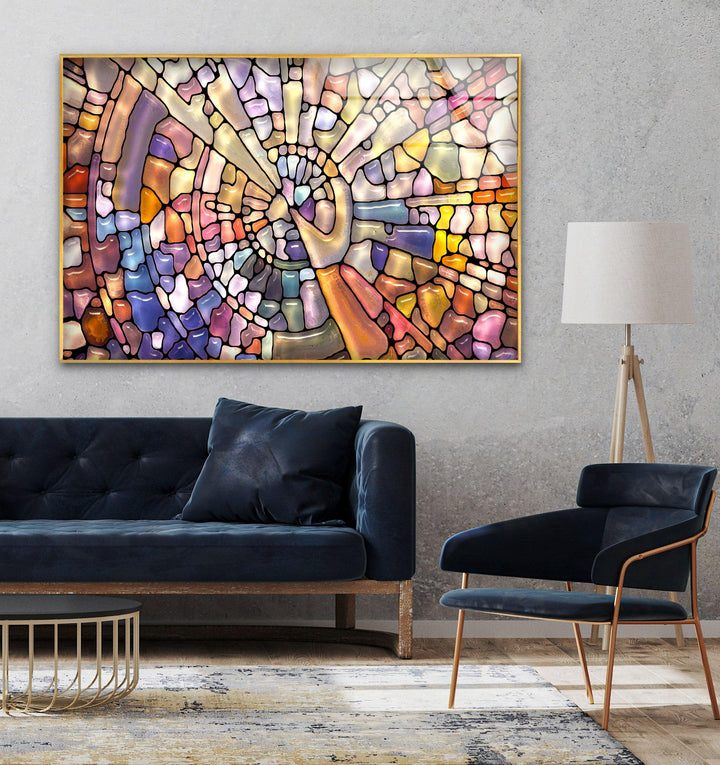 Mosaics Colored Stained Glass Wall Art glass wall decor, glass wall art decor