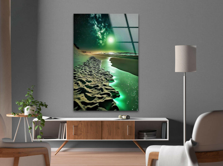 Large landscape wall art transforming spaces with bold, immersive depictions of natural landscapes

