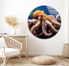 a picture of an octopus in a living room