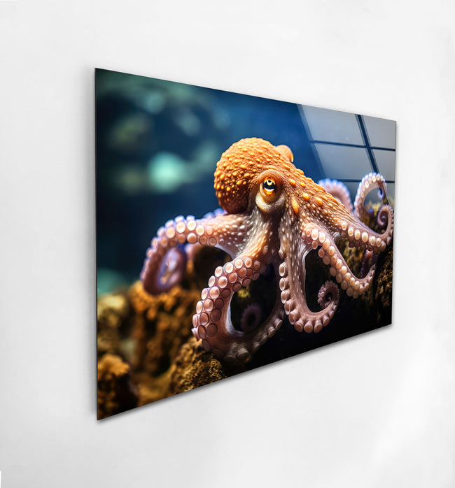 a picture of an octopus in an aquarium