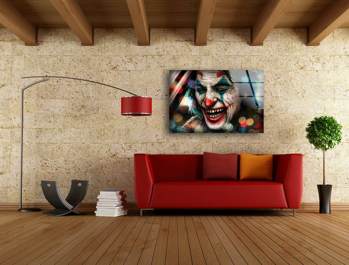 Joker Decorative Glass Wall Art glass wall decor, glass wall art decor
