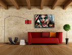Joker Decorative Tempered Glass Wall Art