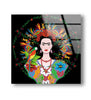 Portrait of Frida Kahlo Tempered Glass Wall Art