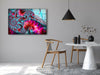 Vivid Colors Abstract Tempered Glass Wall Art