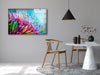 Flowers Dandelion Tempered Glass Wall Art