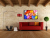 Abstract Colorful Tempered Glass Wall Art