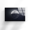 Moon and Stars Tempered Glass Wall Art