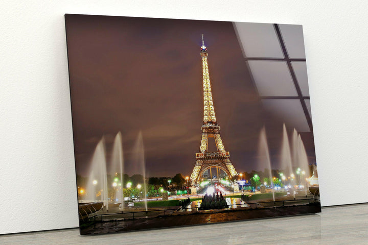 Paris Eiffel Tower Glass Wall Art, art glass wall art, glass wall art pictures