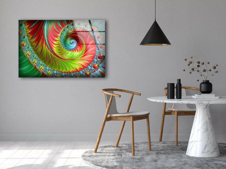 Extra Large Abstract Photo Prints on Glass