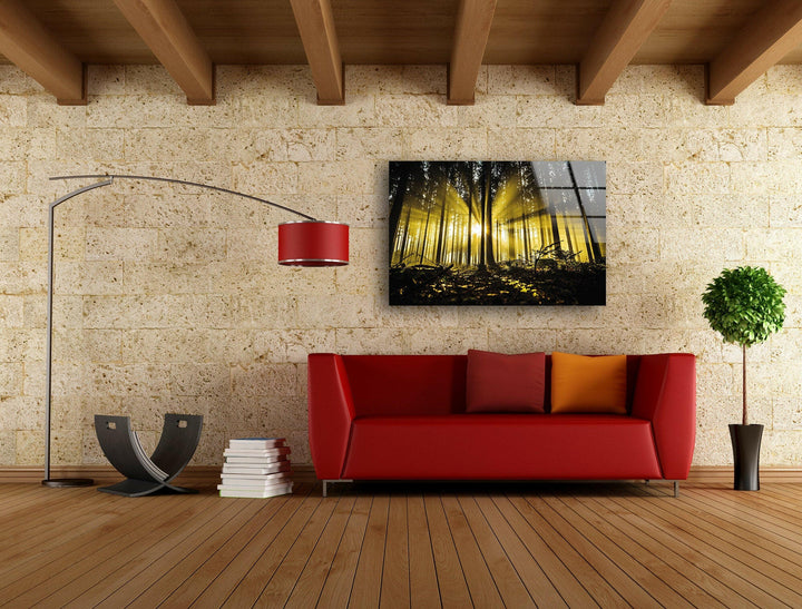 Large landscape wall art transforming spaces with bold, immersive depictions of natural landscapes

