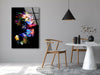 Neon Man Cool Tempered Glass Wall Art